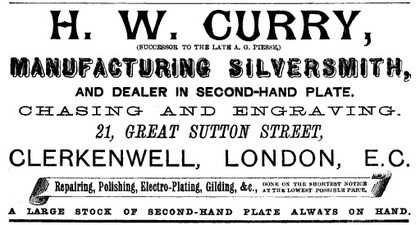 Victorian Silver Gilt Goddess Spoons (Pair) - Henry William Curry